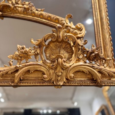 Louis Philippe mirror with pediment Ref. 598/ 106x150