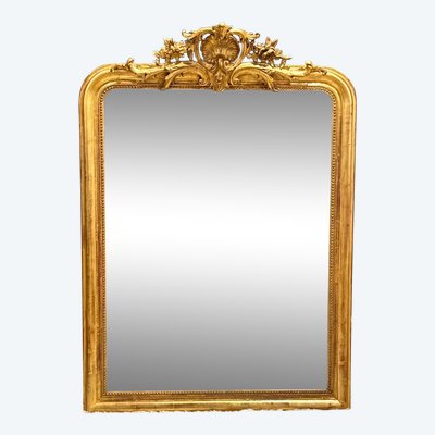 Louis Philippe mirror with pediment Ref. 598/ 106x150