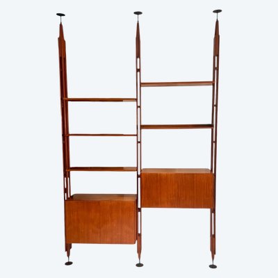 LB7 "Infinito" modular bookcase by Franco Albini for Poggi, Italy 1957