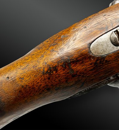 Gendarmerie PISTOL Model An IX, Manufacture Nationale de Maubeuge - France - XIXth century