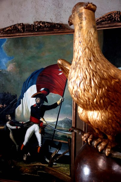 Large 235 cm portrait of Empire Marshal Augereau