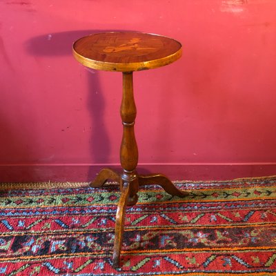 Pedestal table with putti, late 19th century