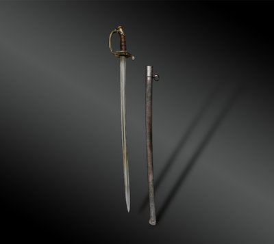 SABRE d'adjudants d'infanterie modèle 1845 - France - Circa 1885