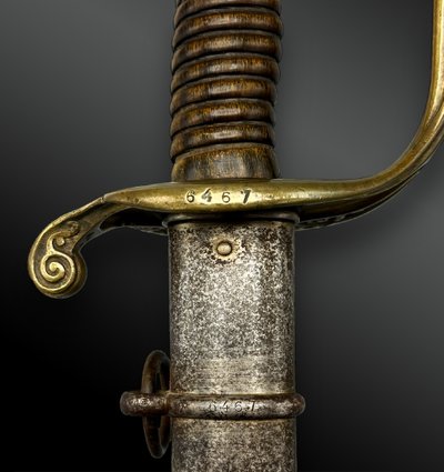 SABRE d'adjudants d'infanterie modèle 1845 - France - Circa 1885