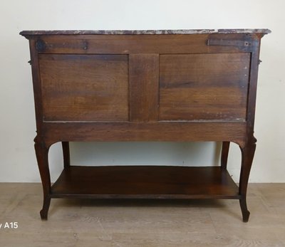 Sideboard aus Walnussholz im Louis XV-Stil, ca. 1880