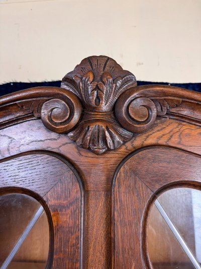 Lxv Style Oak Bookcase Circa 1950