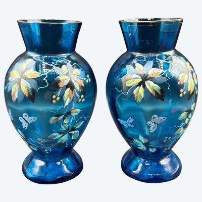 ENAMELLED VASES