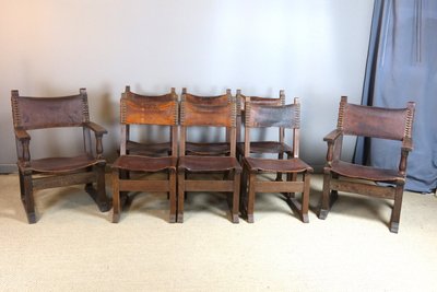 Renaissance-style armchairs and chairs