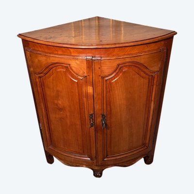 Credenza angolare curva Luigi XV del XVIII secolo