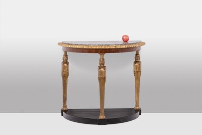 Empire style console table decorated with caryatids. Circa 1880. LS5552959A