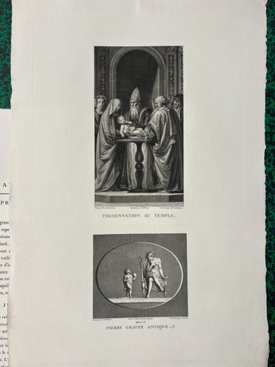 Presentation at the Temple, Fra-Bartolomeo, Juno suckling Hercules, Etching