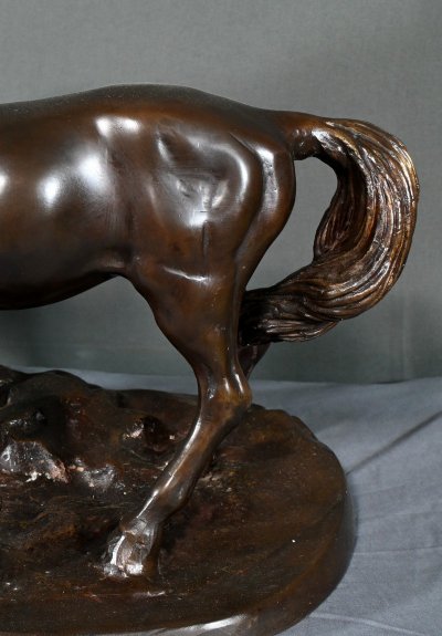 Bronze "Arabian Horses", after P-J. Mène - Early 20th century