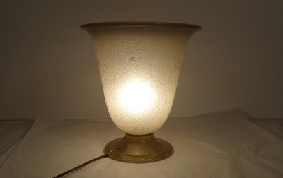 Lampada in vetro soffiato Murano Venezia Italia 1940-50 Vintage XX secolo