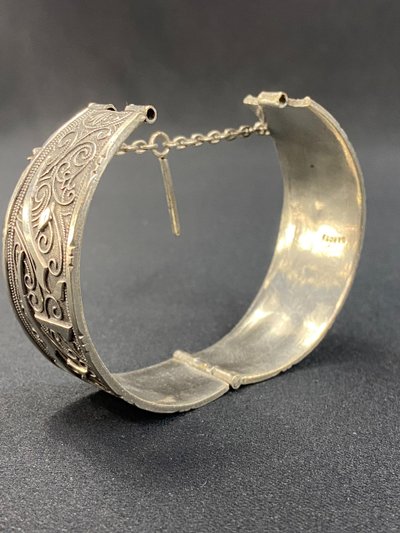 Bracciale orientale grande in argento Art of Islam