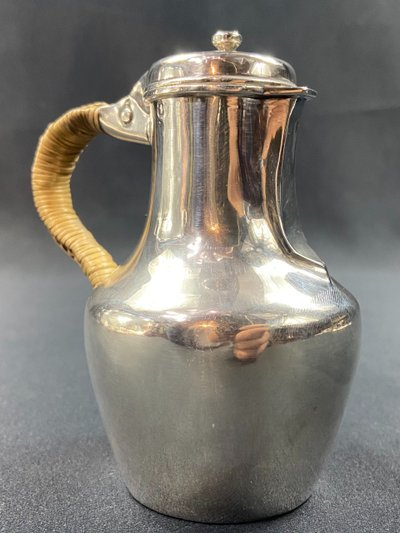 19th century silver dairy cockle