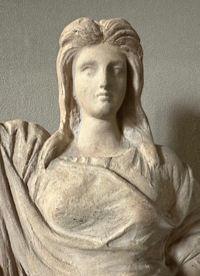 Neoclassical terracotta sculpture