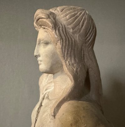 Neoclassical terracotta sculpture