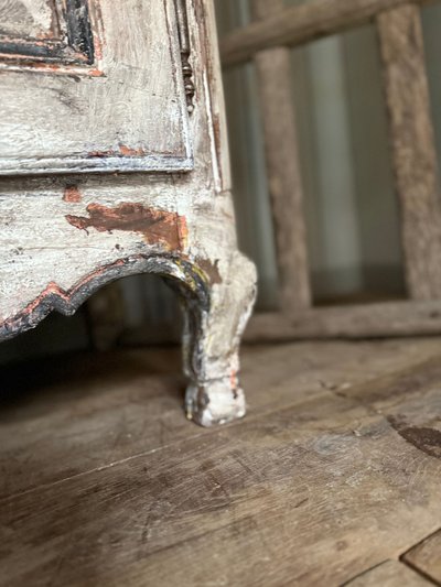 18th century Louis XV kitchen sideboard with decorative patina