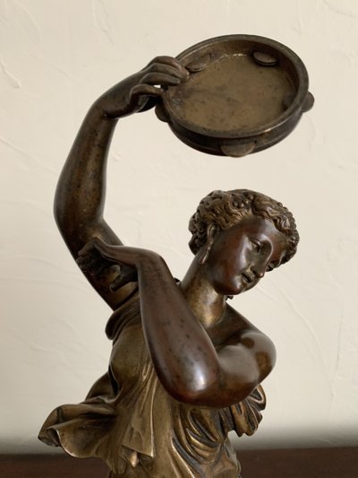 Bronze Sculpture Esmeralda Dansant By H.dumaige