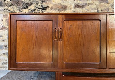 Scandinavian teak sideboard by Victor WILKINS from the 70s