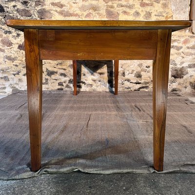 Large 19th century 2m40 walnut country table