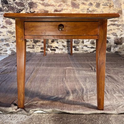 Large 19th century 2m40 walnut country table