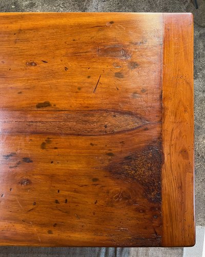 Large 19th century 2m40 walnut country table