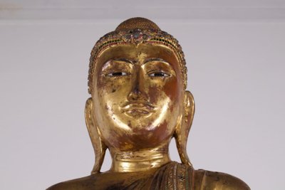 Large Burmese Buddha (187cm)