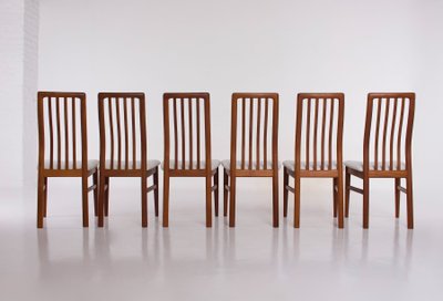 6 Kai Kristiansen Danish chairs