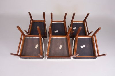 6 Kai Kristiansen Danish chairs