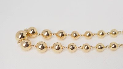 Marseille necklace in yellow gold