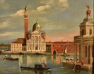 View Of Venice With The Island Of San Giorgio, Follower Of Canaletto (venice, 1697 – 1768)