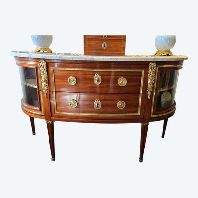 C.mauter, Large Neoclassical Chest Of Drawers With Scientific Attributes