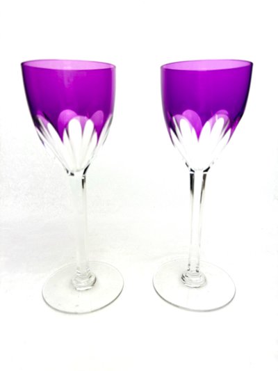 Baccarat - Suite Of 6 Wine Glasses Genova Model