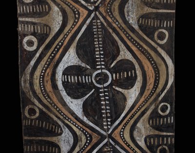 Bemalte Rinde, Stammeskunst, Ozeanische Kunst, Ozeanien, traditionelle Malerei, Papua Neuguinea