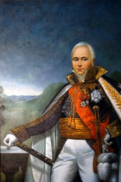 Large 235 cm portrait of Marshal Victor d'Empire