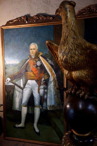 Large 235 cm portrait of Marshal Victor d'Empire