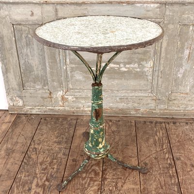 Bistro pedestal table XIX