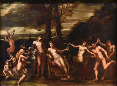 Triumph Of Bacchus And Ariadne, Workshop Of Filippo Lauri (rome, 1623 – 1694)