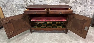 Louis XV Period Solid Walnut Buffet