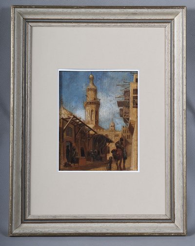 Orientalist painting signed: FOX, late 19th / early 20th century