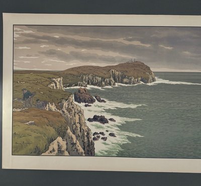 Lithographie par Henri Rivière Les Aspects de la Nature - Le Cap