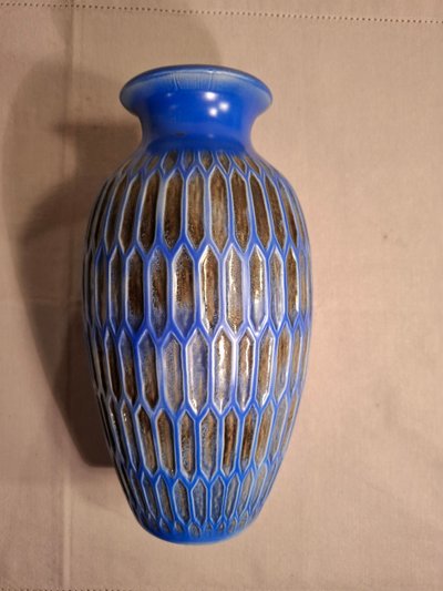 Frères Mougin Art Deco ceramic vase