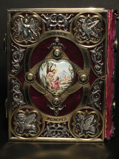 Book of "Hours of the Middle Ages", Gruel & Engelmann, Paris 1862