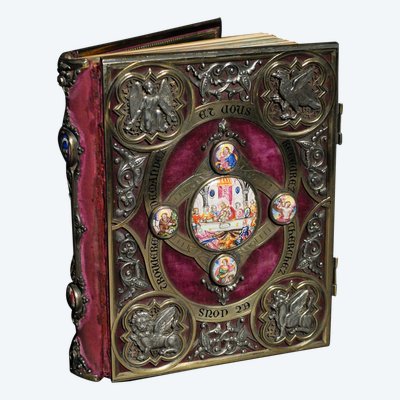 Book of "Hours of the Middle Ages", Gruel & Engelmann, Paris 1862