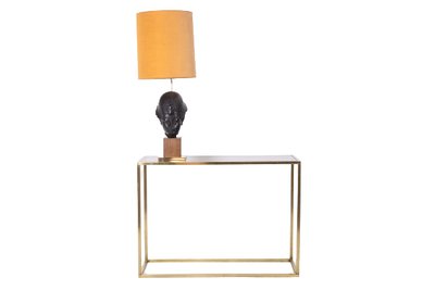 Maison Jansen. Console in gilded brass. Circa 1970. LS6175609P