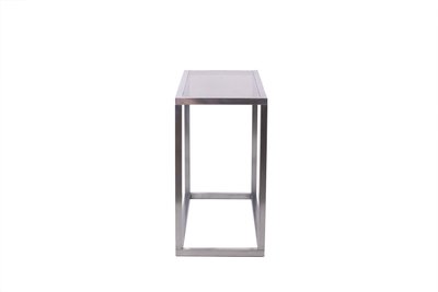 House Jansen. Brushed aluminum console. 1970s. LS6176108P