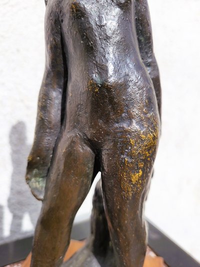 G Kolbic, Femme Nue En Bronze, early 20th century