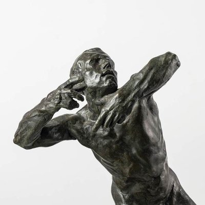 Male nude - Bronze sculpture - Orphée