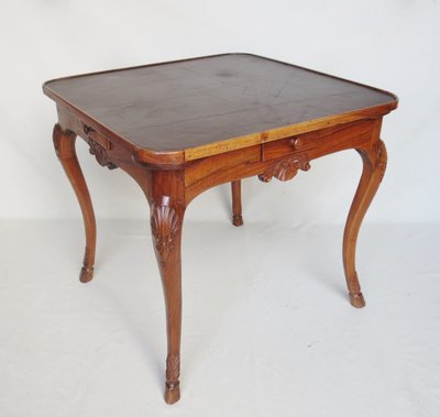 Lyonnaise games table, 18th century.